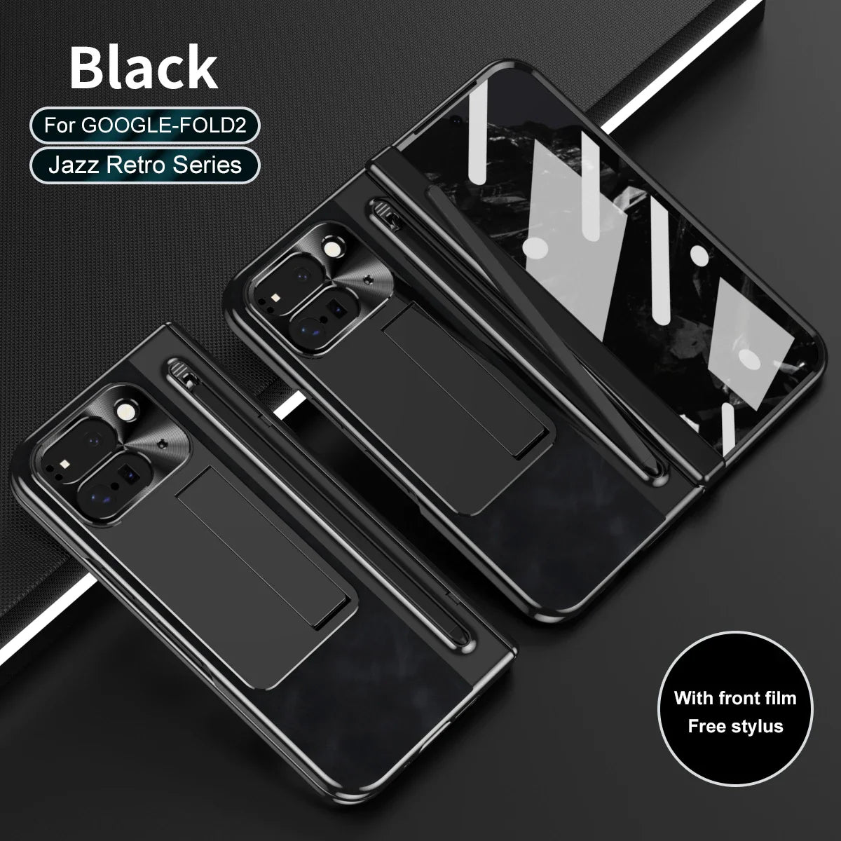 Leather Case With Pen For Pixel 10 Pro Fold