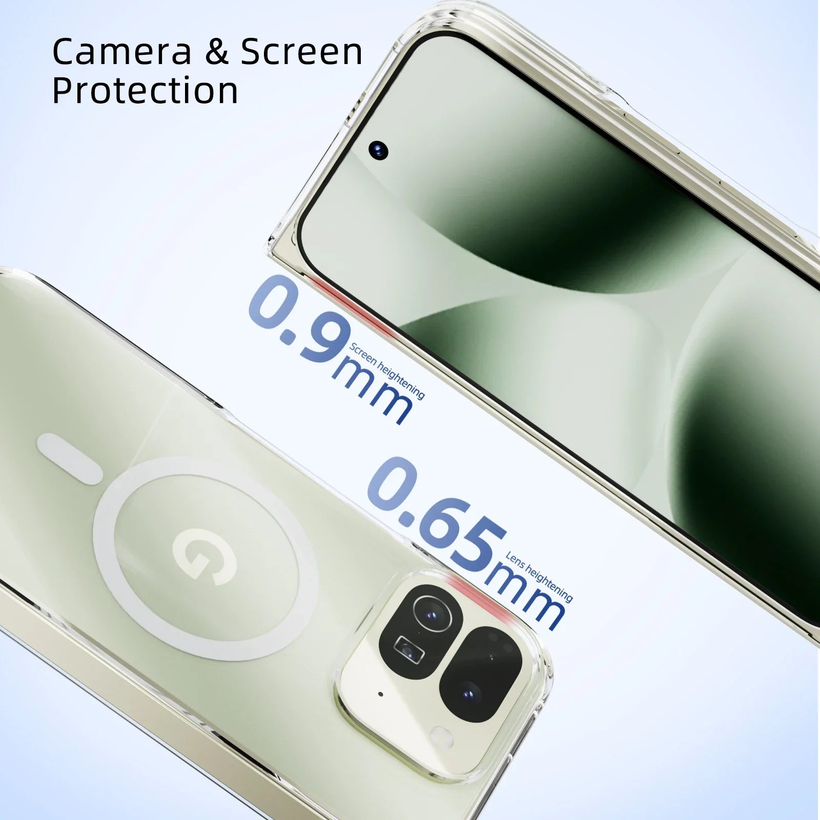 Clear Magnetic Case For Pixel 10 Pro Fold