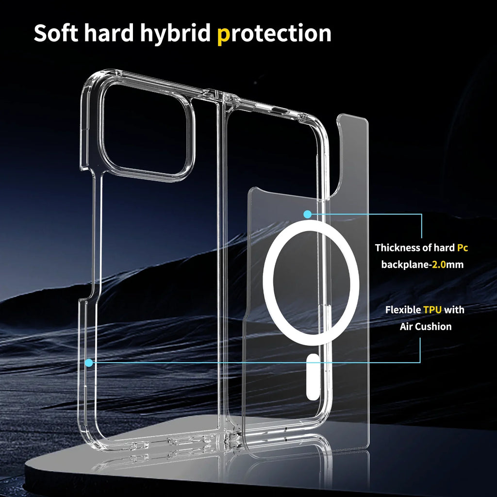 Clear MagSafe Hybrid Protective Case