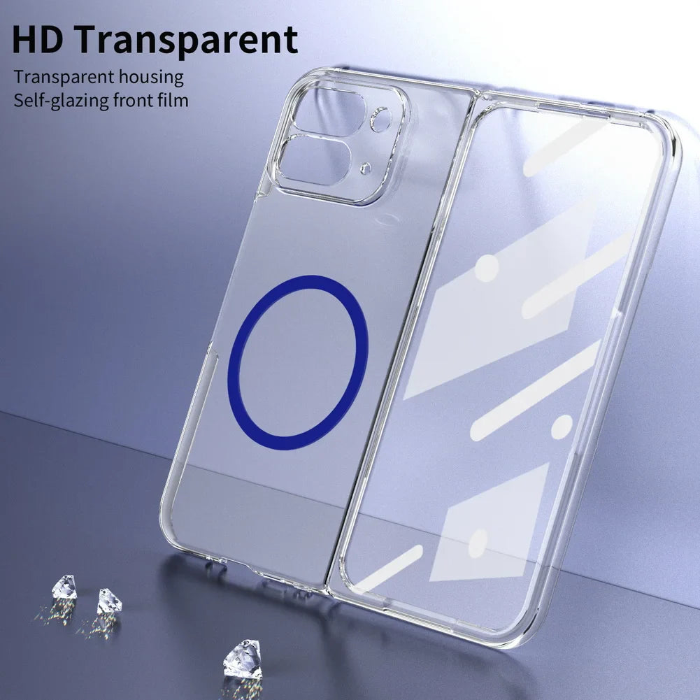 Pixel 10 Pro Fold Clear Magnetic Case