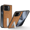 Magnetic Leather Case with Stand For Pixel Fold