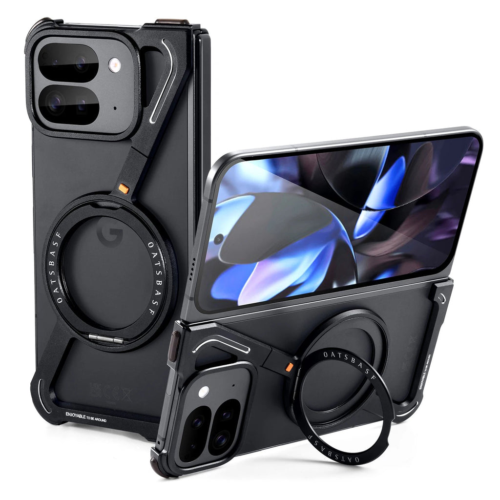 Magnetic Frameless Case & Rotatable Stand